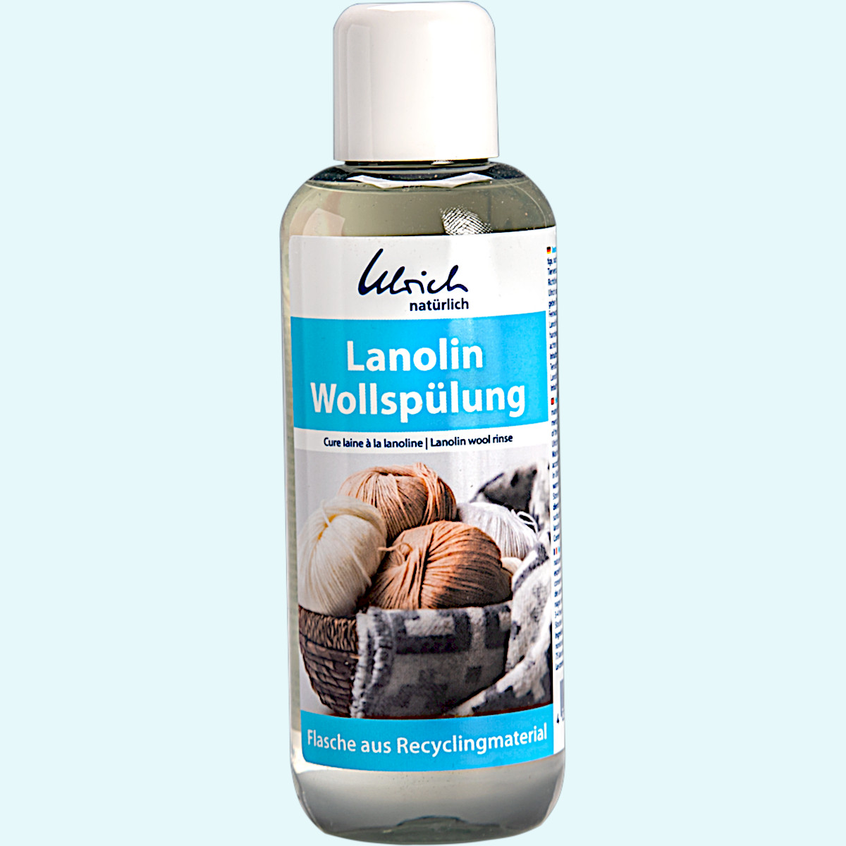 Lanolin Waschmittel für Wolle Seide Ulrich natürlich Lanolin Wollspülung - 250ml - macht Wolle noch weicher und kuscheliger
