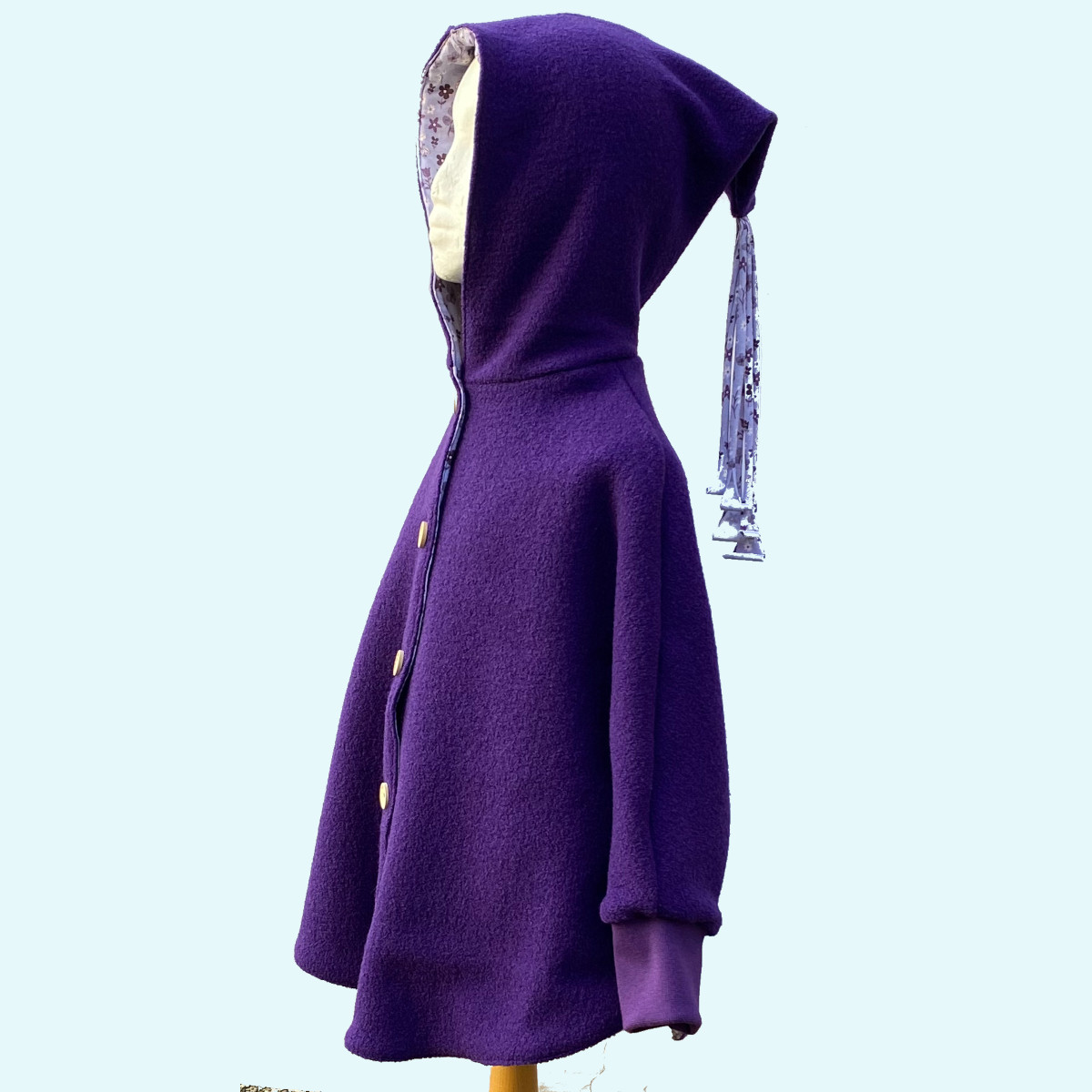 Zwergen Mäntelchen aus 100% Schurwolle von Wollkids