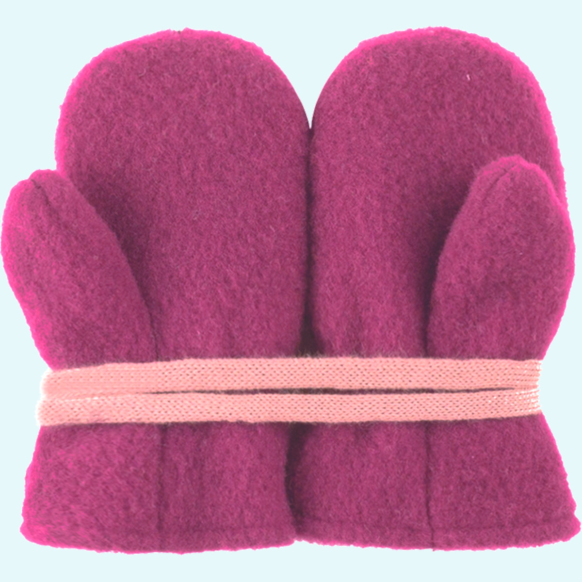 Super kuschelige Bio Wollfleece Baby-Handschuhe aus 100% Merinowolle von Pure Pure - perfekt für Neugeborene im Winter