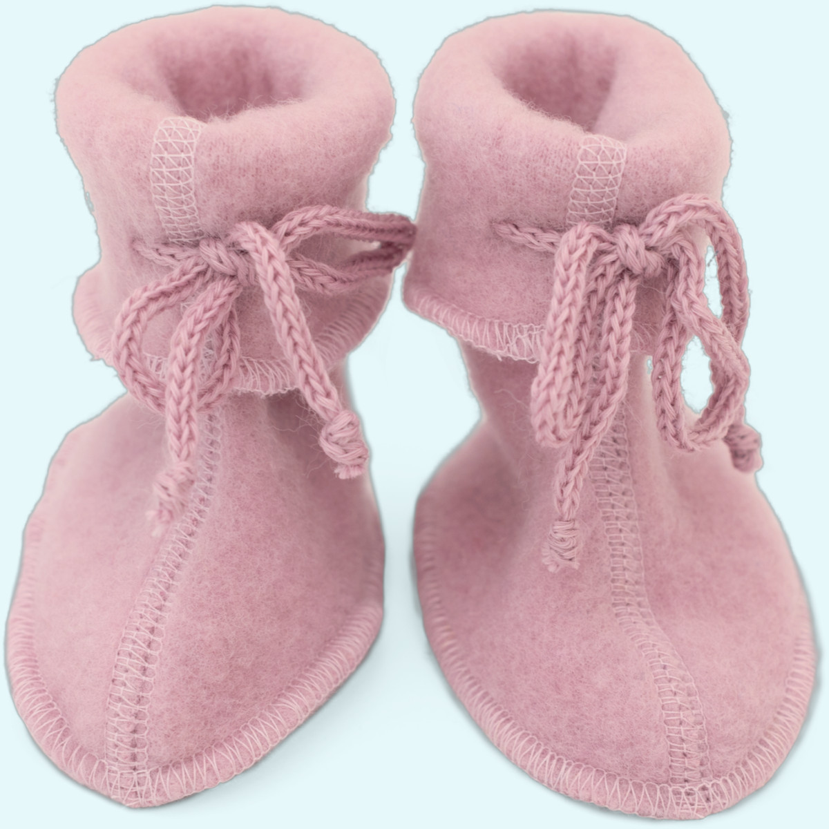 Engel Baby Schuhe Wollfleece Baby Schuhe Wollfleece farbig uni IVN BEST