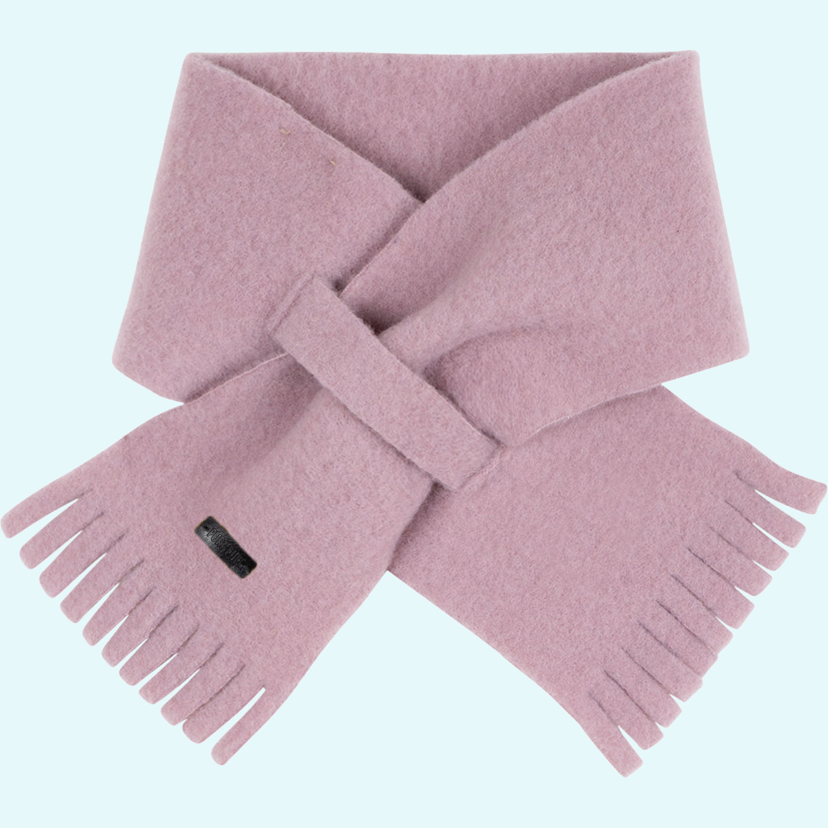 Warmer Kinder Wollfleece Steckschal aus 100% Merinowolle von Pure Pure - der perfekte Schal für den Winter
