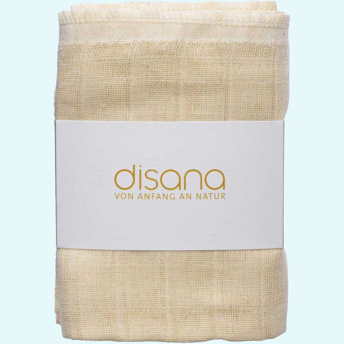 Zarte disana Baby Mullwaschlappen aus BIO Baumwolle Zärtliche disana Baby Mullwaschlappen 25cm x 25cm gewebt - Mull Waschlappen aus 100% kbA Baumwolle