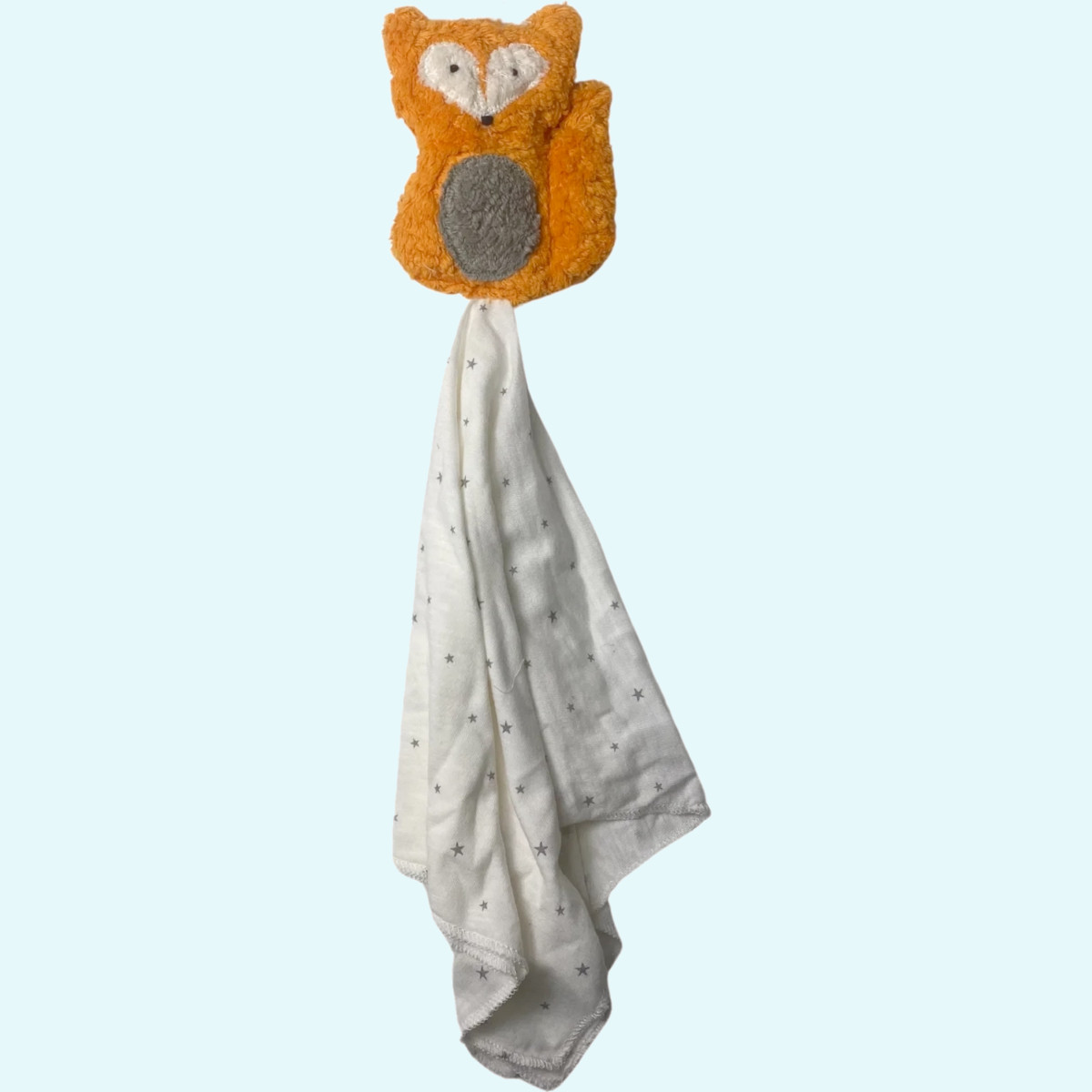 Baby Schnuffeltuch aus 100% Bio Baumwolle - Pat & Patty Schnuffeltuch mit Kuscheltier für Babys aus 100% Bio Baumwolle von Pat & Patty
