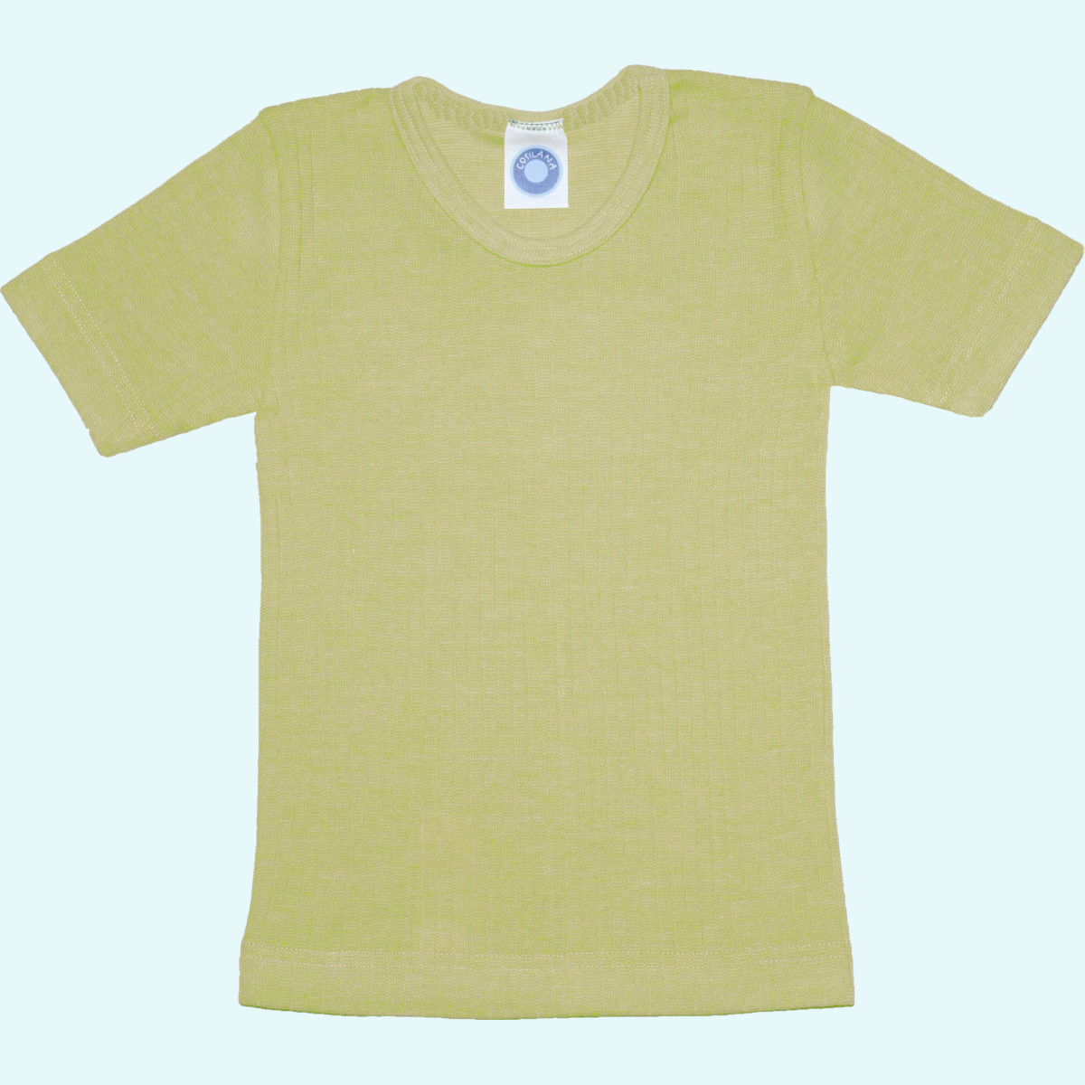 Kinder Unterhemd aus Wolle-Seide-Baumwolle - Cosilana Kurzarm Unterhemd für Kinder aus Wolle-Seide-Baumwolle von Cosilana