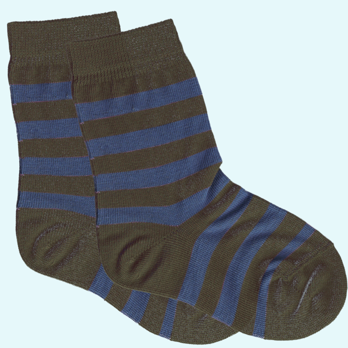 Schöne Kinder Socken aus Bio Baumwolle - Grödo Ringel Schöne Socken geringelt für Kinder aus Bio Baumwolle von Grödo