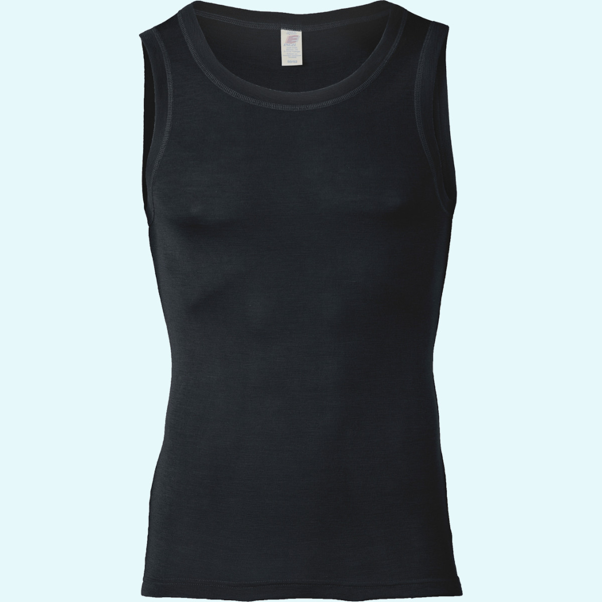 wolle seide unterhemd für herren Herren Achselshirt Wolle Seide farbig GOTS