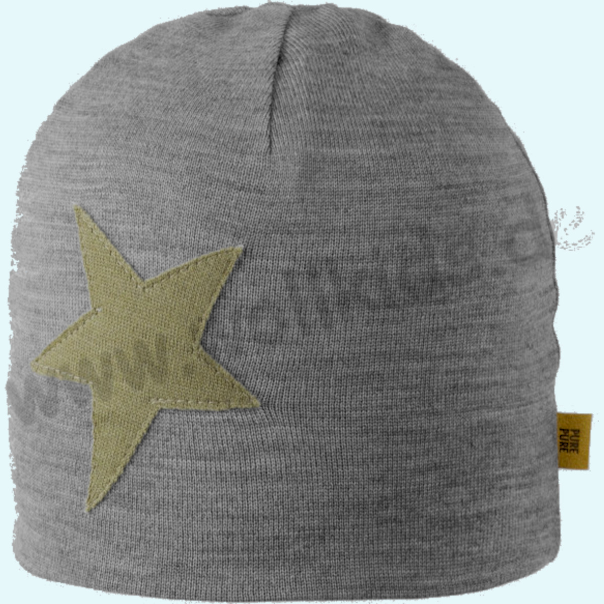Dünne Beanie Mütze für Kinder aus 100% Merinowolle von Pure Pure - perfekte im Herbst & Winter
