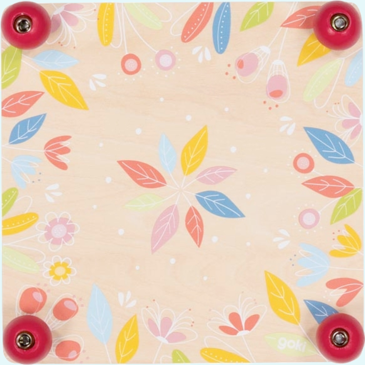 Große Blumenpresse aus Holz für Kinder ab 3 Jahre von Goki Große Blumenpresse aus Holz für Kinder ab 3 Jahre von Goki