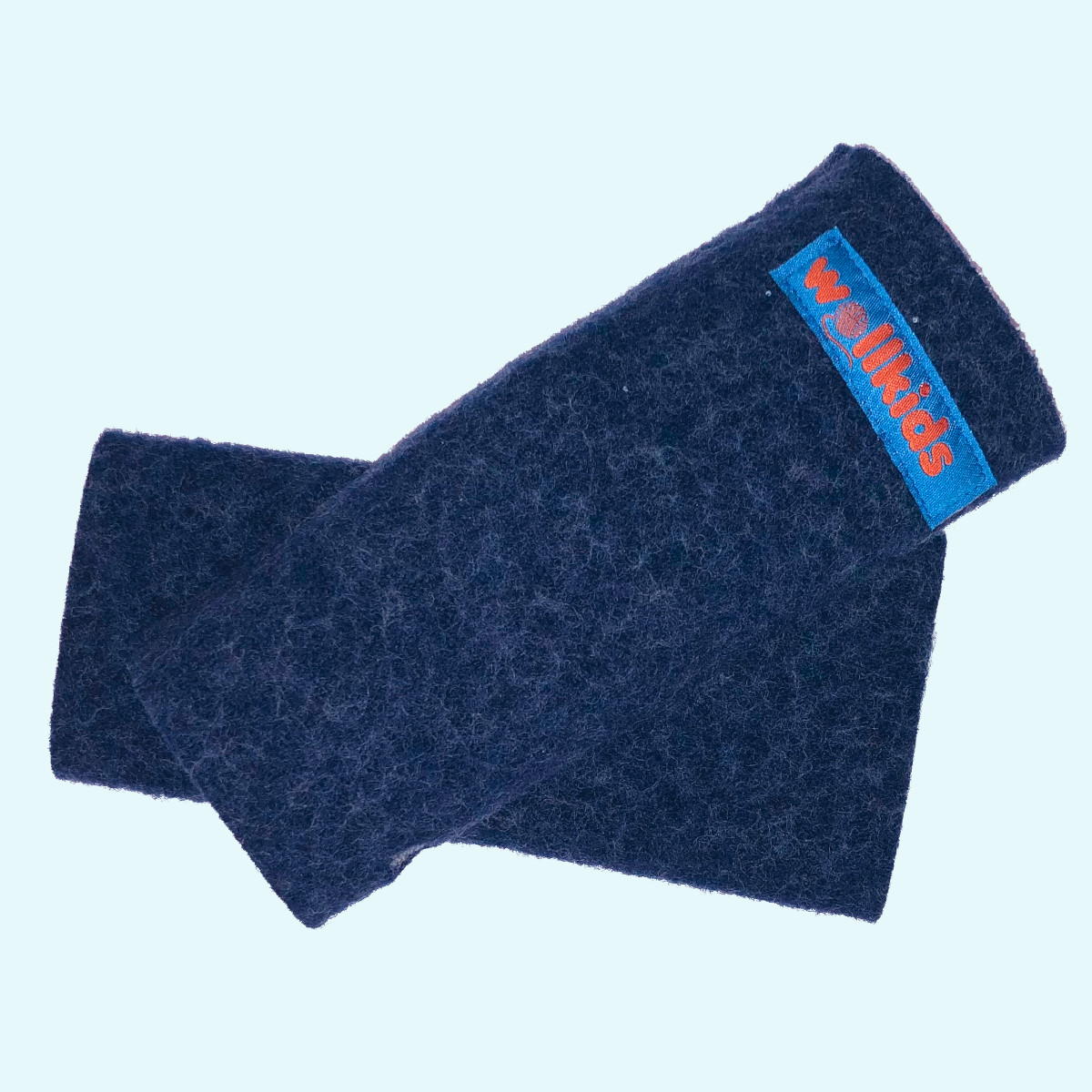 Warme doubleface Walk Pulswärmer mit Daumenloch für Kinder - Wollkids Warme doubleface Walk Pulswärmer mit Daumenloch für Babys & Kinder von Wollkids - 100% Merinowolle