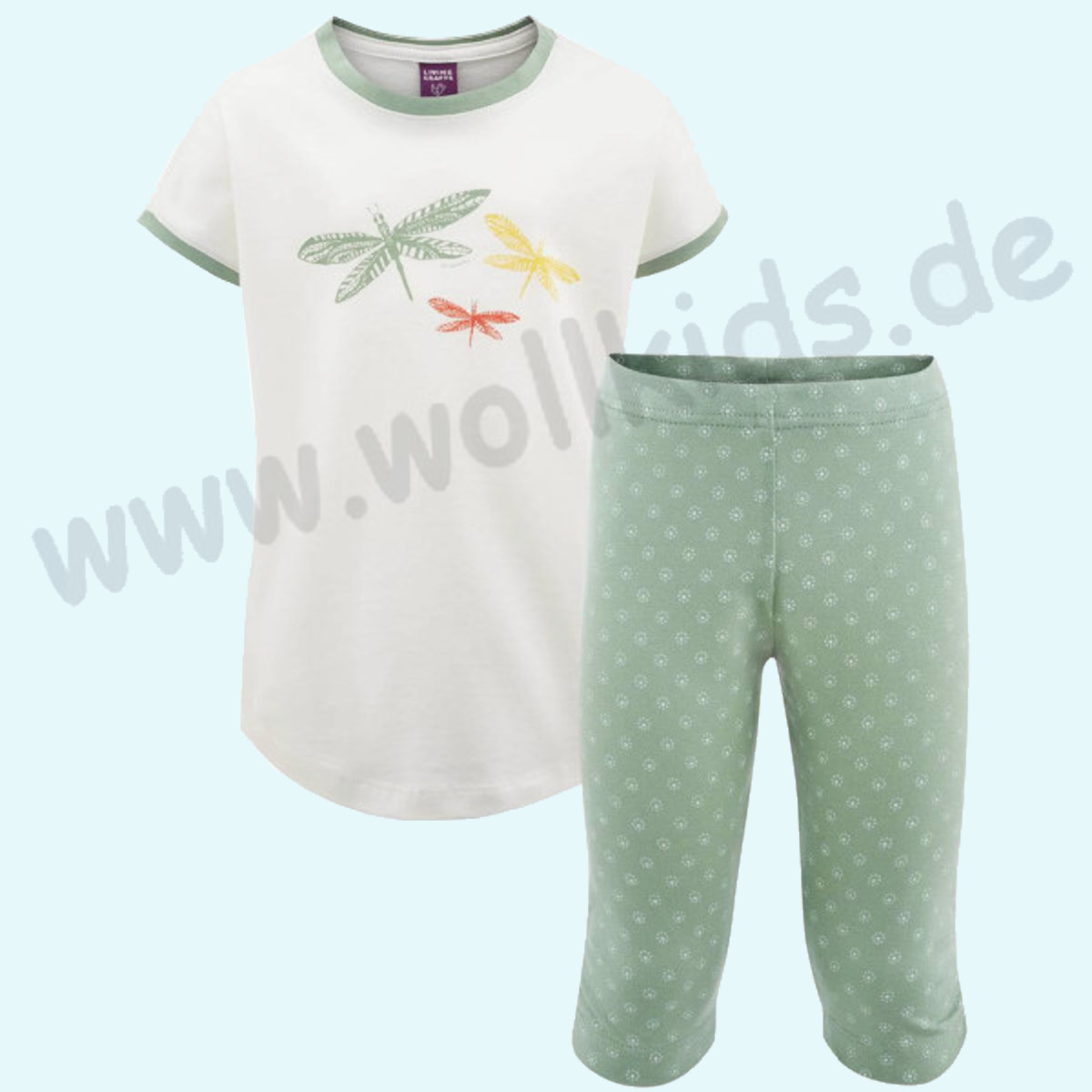 Bio Baumwolle Schlafanzug für Kinder - Sommer Schlafi - GOTS - Organic Bio Baumwolle Schlafanzug für Kinder - Sommer Schlafi - GOTS - Organic