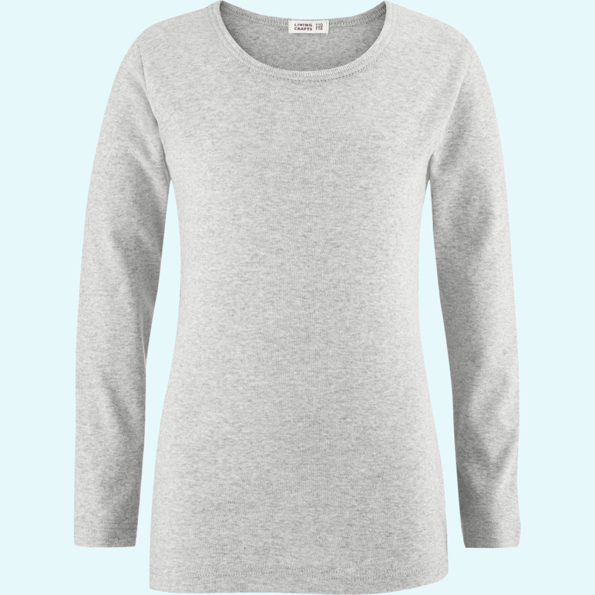 Kinder Unterhemd aus 100% BIO Baumwolle - Living Crafts Langarm Unterhemd für Kinder aus 100% BIO Baumwolle von Living Crafts