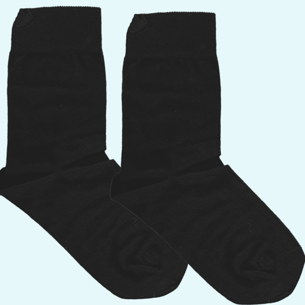 Kuschelige Socken für Erwachsene aus Bio Baumwolle - Grödo schwarz Weiche Socken in schwarz für Damen & Herren aus Bio Baumwolle von Grödo