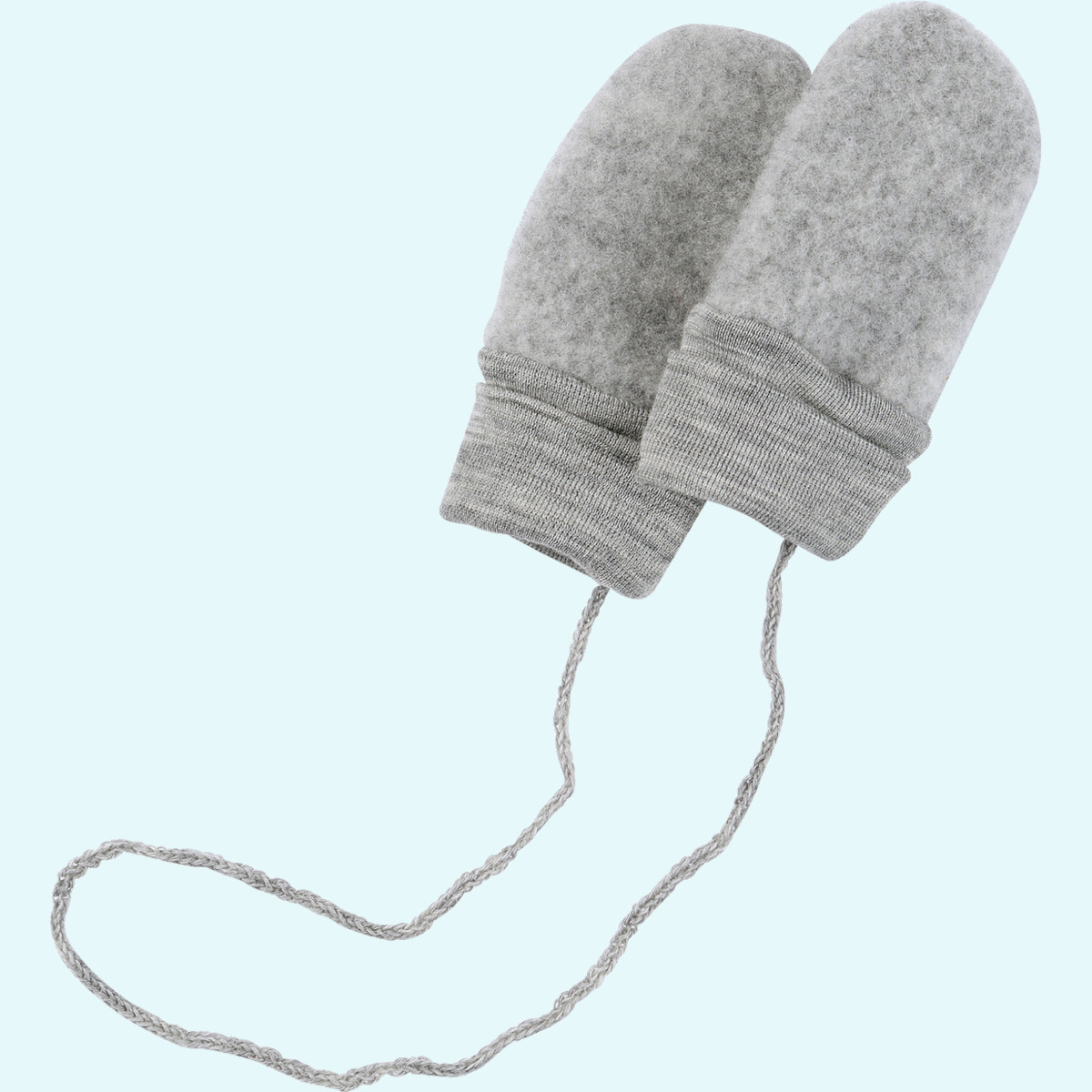 Engel Baby Handschuhe Wollfleece Baby Fäustel Wollfleece farbig uni IVN BEST