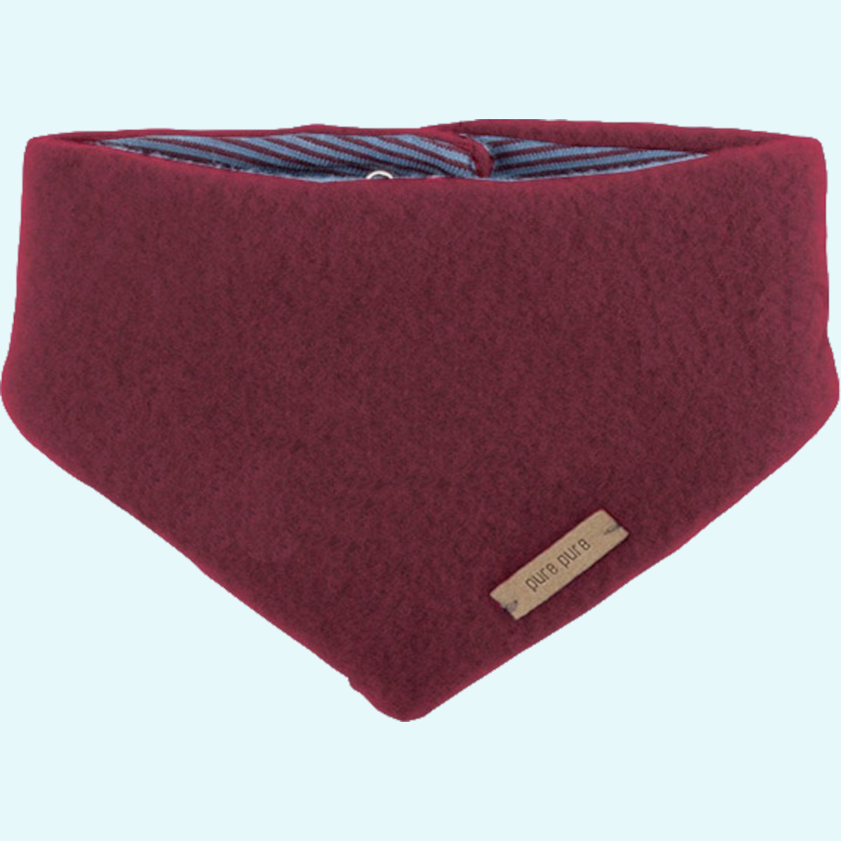 Kuscheliges Kinder Wollfleece Halstuch von Pure Pure 100% Merinowolle Baby & Kinder Wollfleece Halstuch von Pure Pure aus 100% Merinowolle mit Druckknöpfen