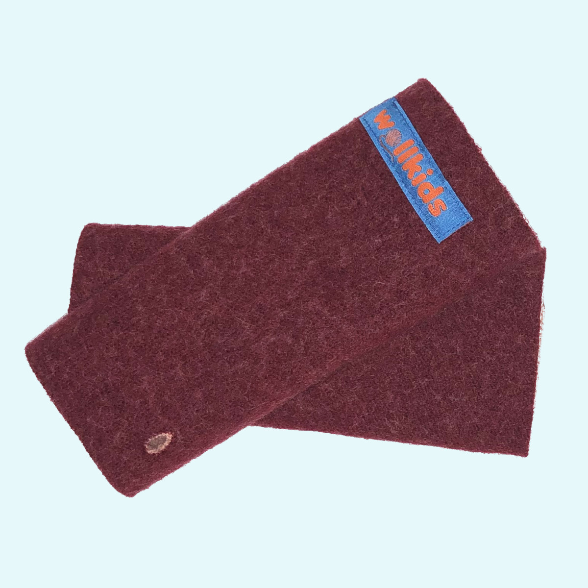 Warme doubleface Walk Pulswärmer mit Daumenloch für Kinder - Wollkids Warme doubleface Walk Pulswärmer mit Daumenloch für Babys & Kinder von Wollkids - 100% Merinowolle
